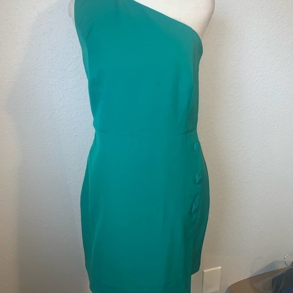 NWT Revolve NBD Tere Button Mini Dress in Green Size XL - Picture 4 of 6
